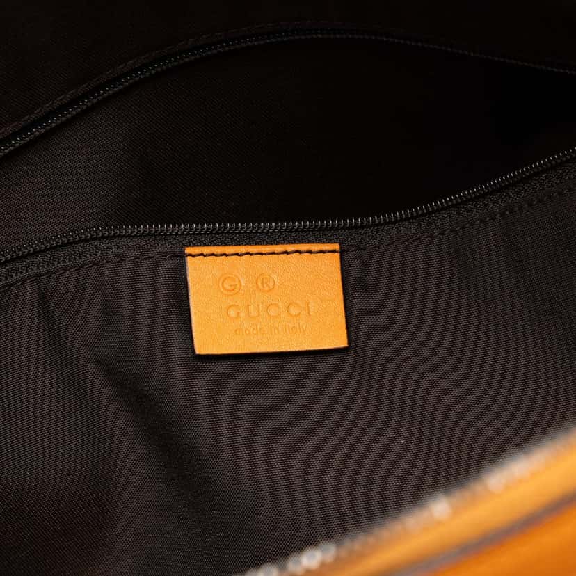 Gucci Medium Microguccissima GG Charm Dome Satchel Orange Leather Very good condition - Box View