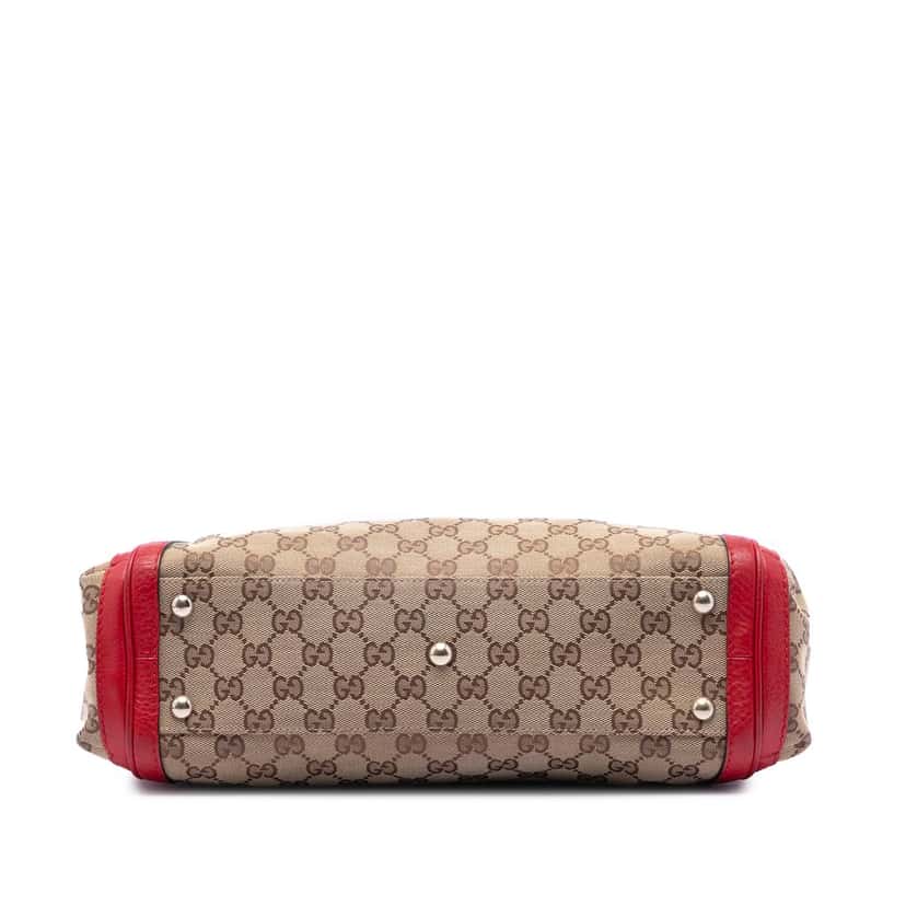 Gucci GG Canvas Bella Satchel Beige Very good condition - Inside View