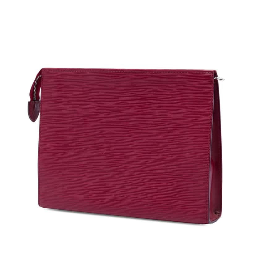 Louis Vuitton Epi Toiletry Pouch 26 Pink Leather Very good condition - Back View