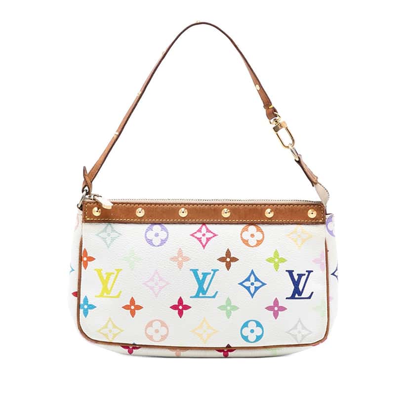 Louis Vuitton Monogram Multicolore Pochette Accessoires White Very good condition - Front View