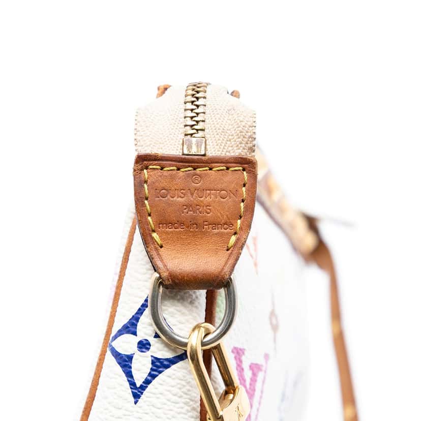 Louis Vuitton Monogram Multicolore Pochette Accessoires White Very good condition - Box View