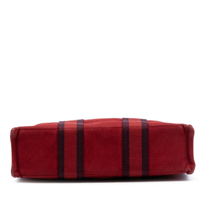 Hermès Canvas Fourre Tout PM Red Very good condition - Inside View