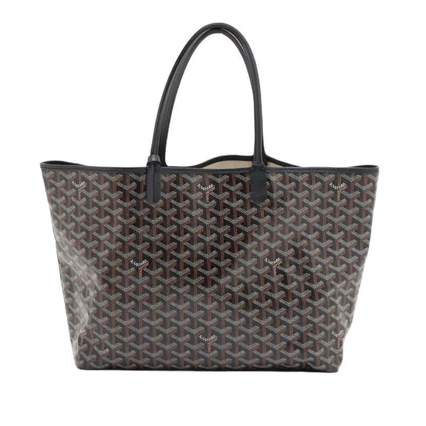 Goyard Goyardine Saint Louis PM Black Very good condition - Back View