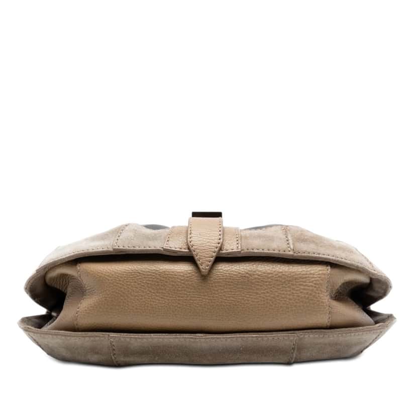 Burberry Smoke Check Coated Canvas Bartow Crossbody Beige Very good condition - Inside View