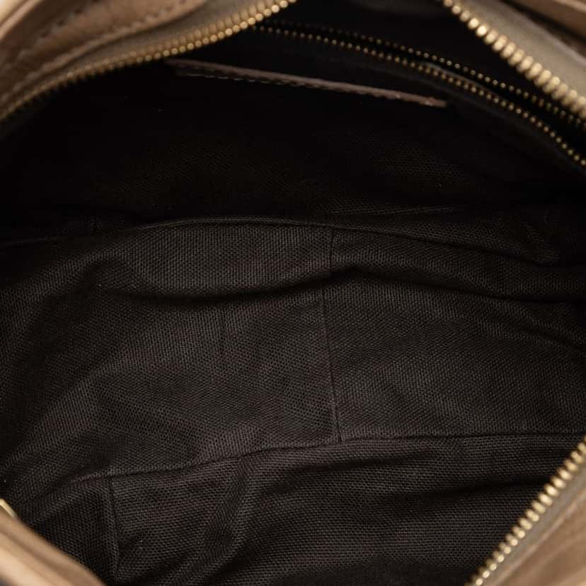 Burberry Smoke Check Coated Canvas Bartow Crossbody Beige Very good condition - Model View