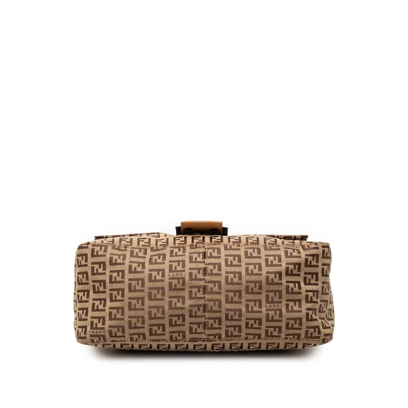 Fendi Zucchino Canvas Mamma Forever Brown Very good condition - Inside View