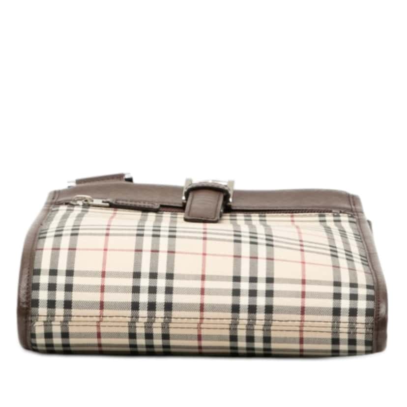 Burberry House Check Canvas Crossbody Beige Very good condition - Inside View