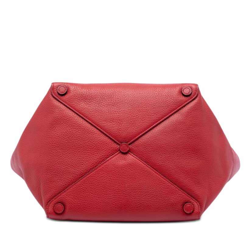 Prada Vitello Daino Tote Red Leather Very good condition - Inside View