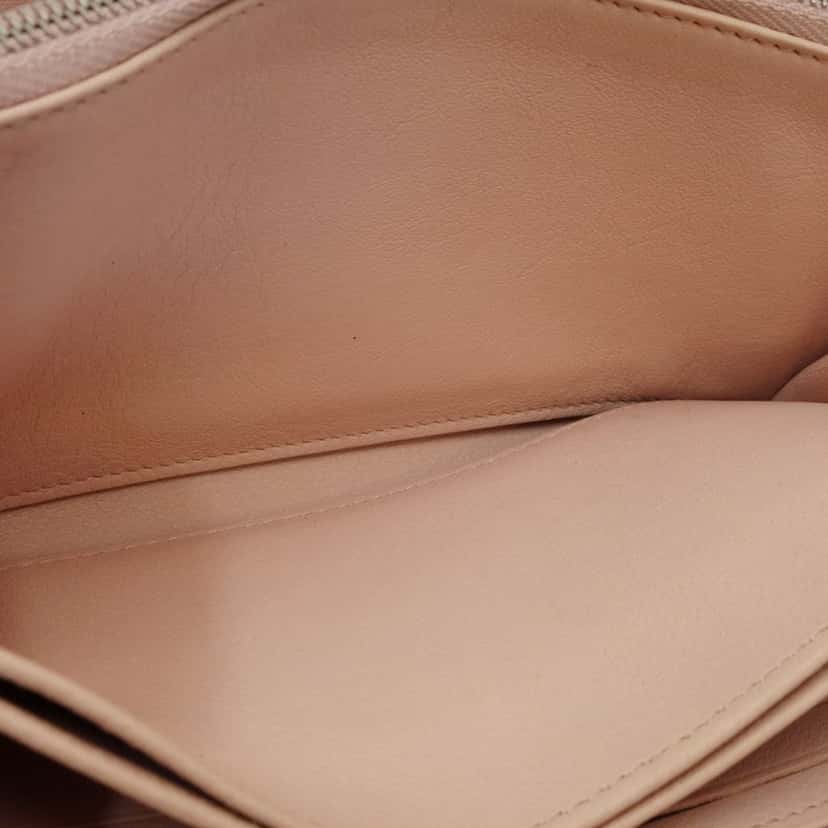Louis Vuitton Monogram Mahina Zippy Long Wallet Pink Leather Very good condition - Box View