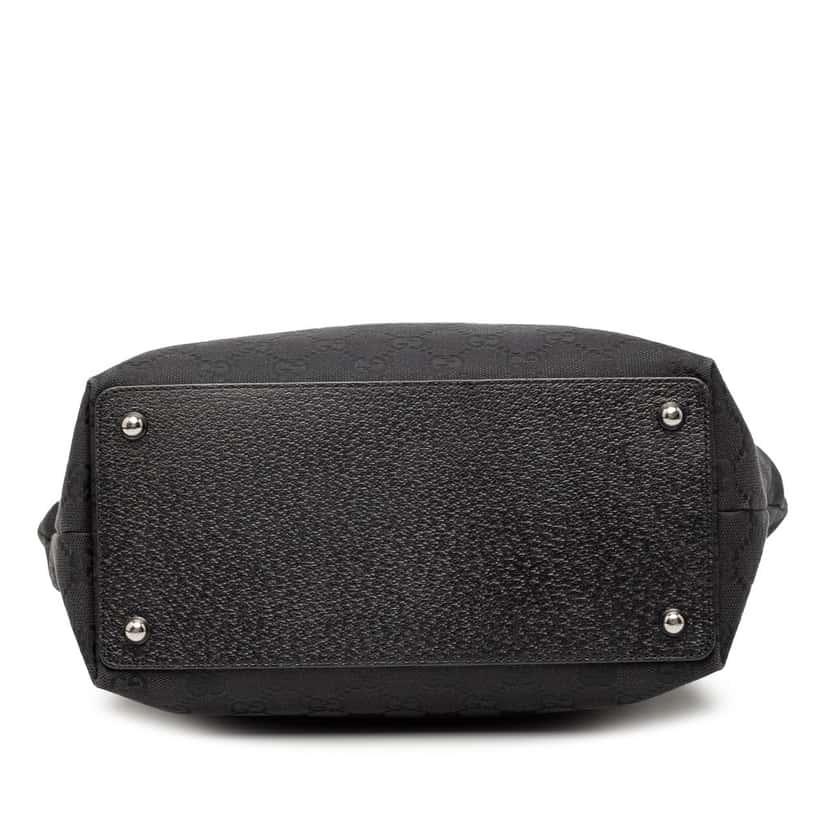 Gucci Large GG Canvas Eclipse Tote Black Very good condition - Inside View