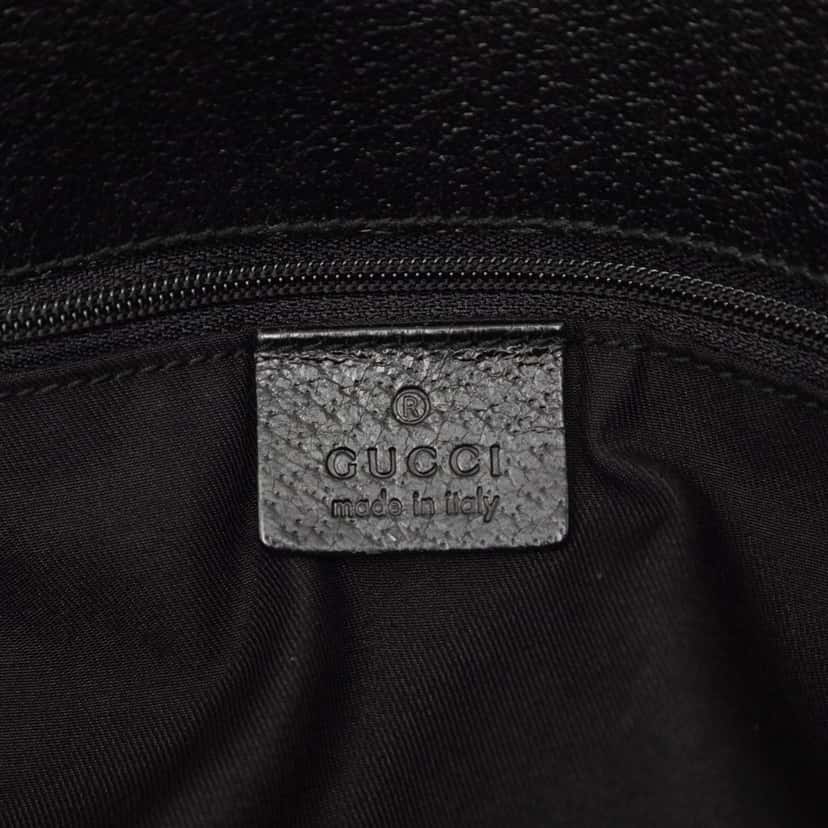 Gucci Large GG Canvas Eclipse Tote Black Very good condition - Box View