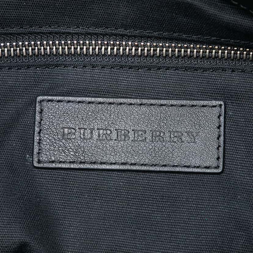 Burberry Medium Mega Check Canvas Pop Elements Ashby Bucket Brown Very good condition - Box View