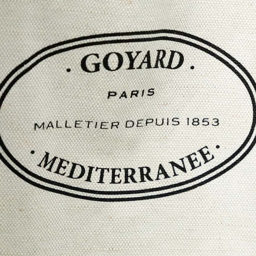 Goyard Goyardine Reversible Belharra Tote Blue Very good condition - Box View
