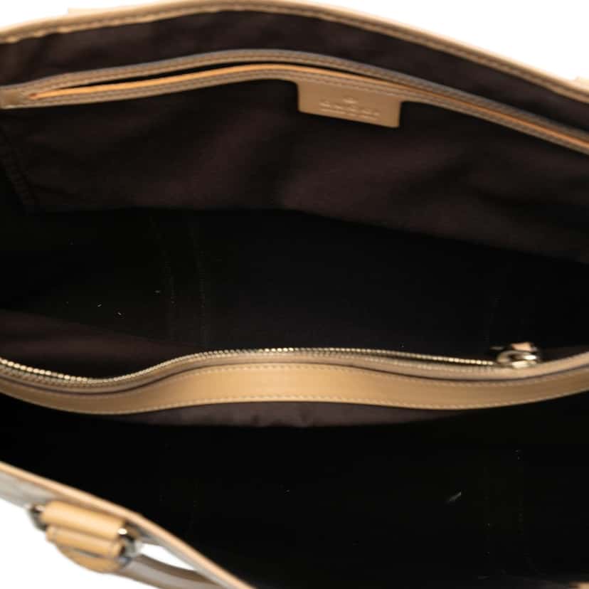 Gucci GG Supreme Joy Vertical Tote Brown Very good condition - Model View