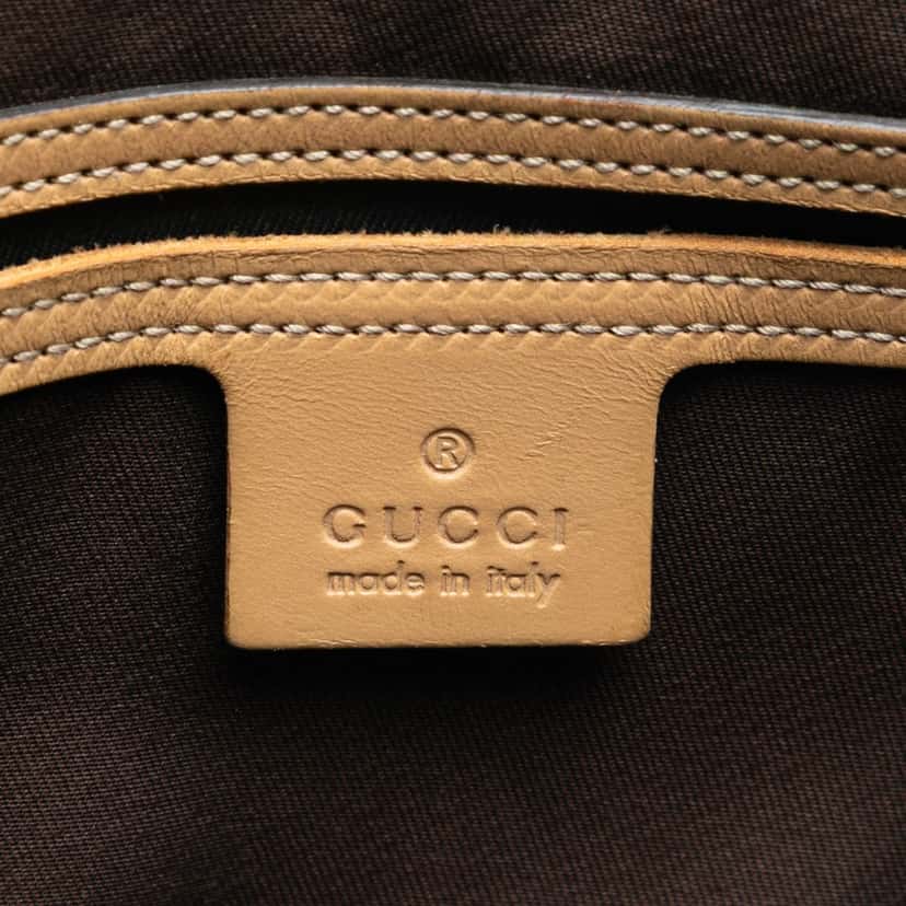 Gucci GG Supreme Joy Vertical Tote Brown Very good condition - Box View