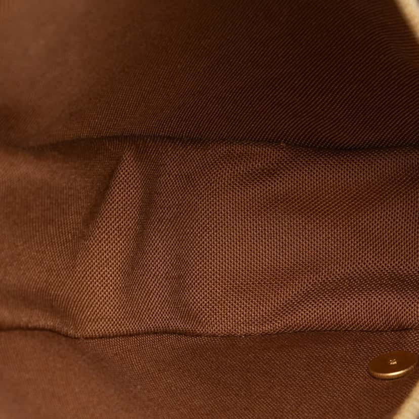 Louis Vuitton Monogram Pochette Gange Brown Very good condition - Model View