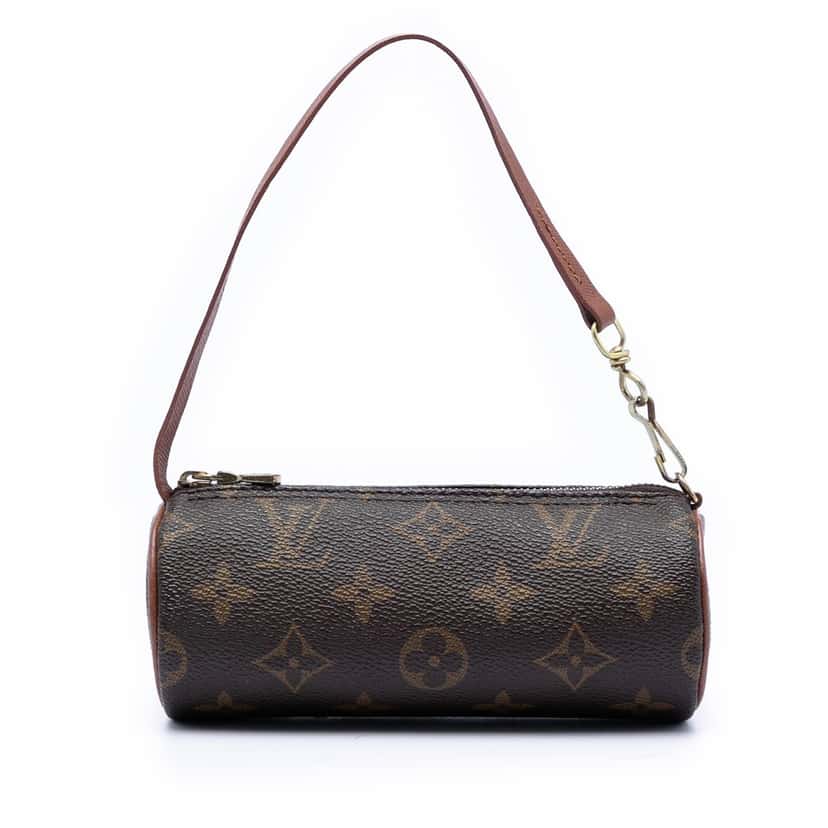 Louis Vuitton Monogram Papillon Pochette Brown Very good condition - Front View