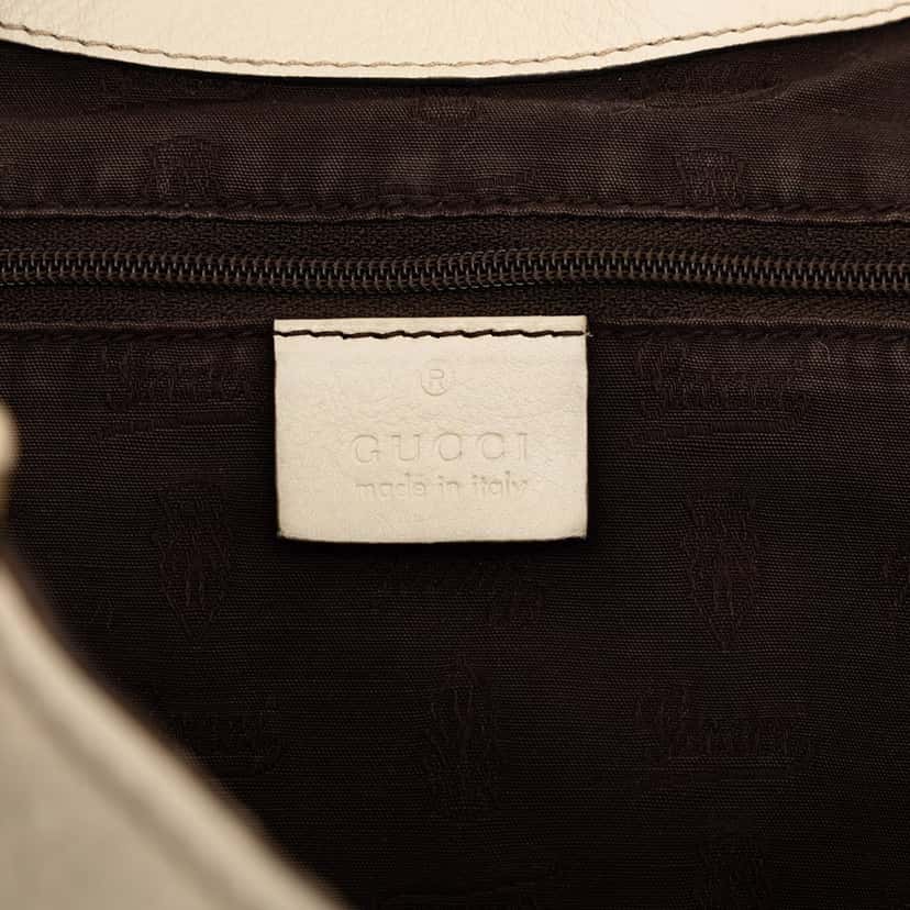 Gucci Guccissima New Ladies Tote White Leather Very good condition - Box View