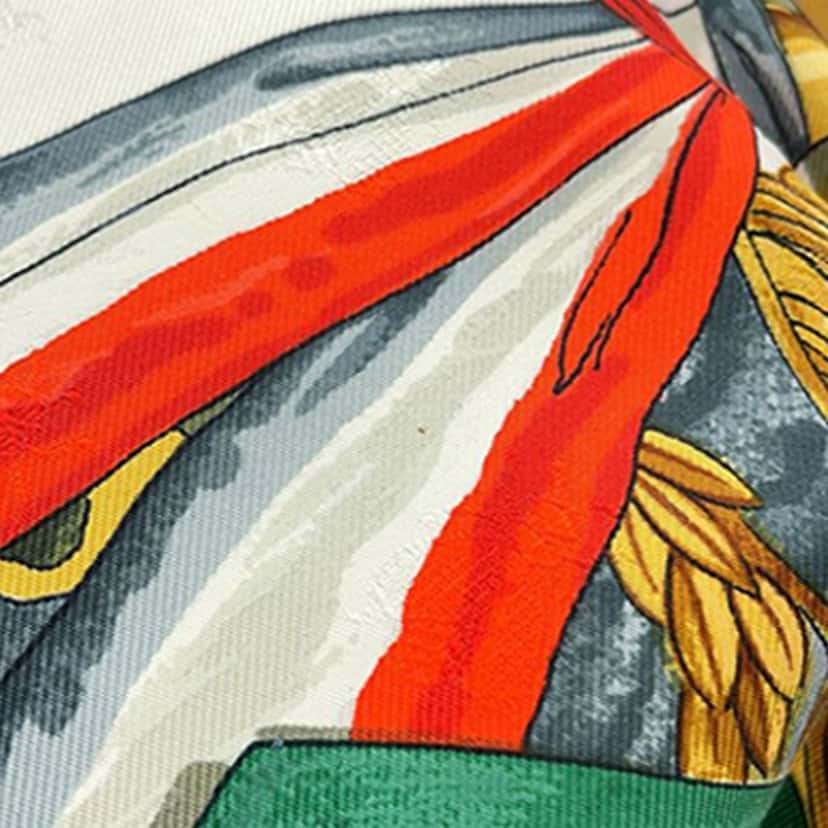 Hermès Napoleon Silk Scarf Orange Very good condition - Box View