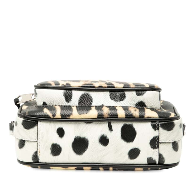 Burberry Leopard Printed Leather Camera Bag Brown Leather Very good condition - Inside View