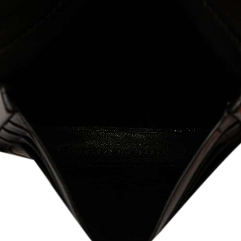 LOEWE Small Soft Calfskin Heel Pouch Orange Leather Very good condition - Model View