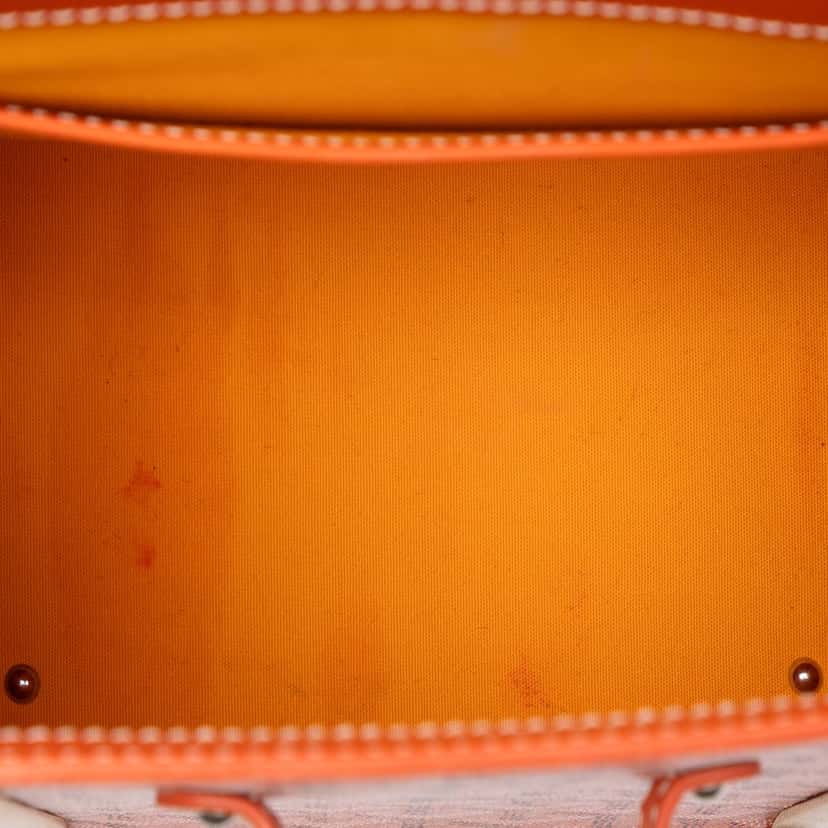Goyard Goyardine Saigon Structured PM Orange Very good condition - Model View