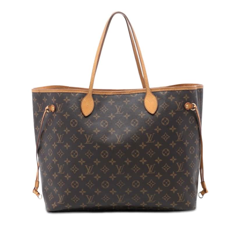 Louis Vuitton Monogram Neverfull GM Brown Very good condition - Front View