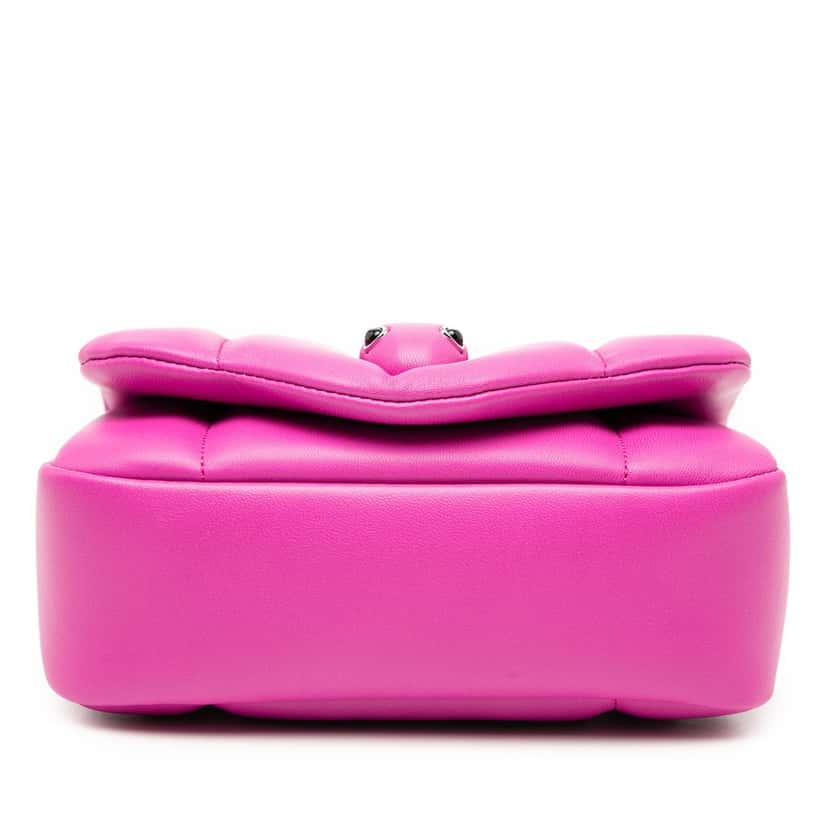 Bvlgari Ambush Nappa Serpenti Convertible Belt Bag Pink Leather Very good condition - Inside View