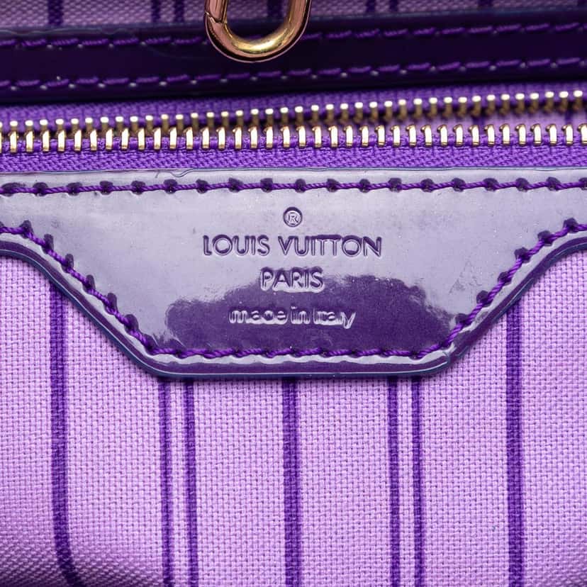 Louis Vuitton Takashi Murakami Coated Canvas Cosmic Blossom Tote PM Purple Very good condition - Box View