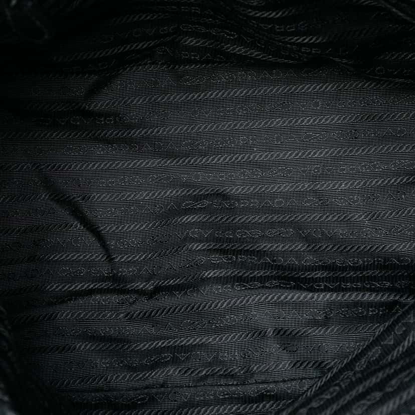 Prada Tessuto Bow Satchel Black Very good condition - Model View