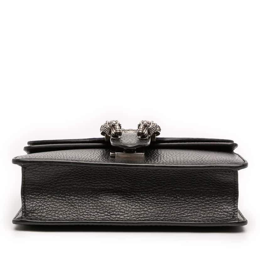 Gucci Small Leather Dionysus  Crossbody Black Leather Very good condition - Inside View