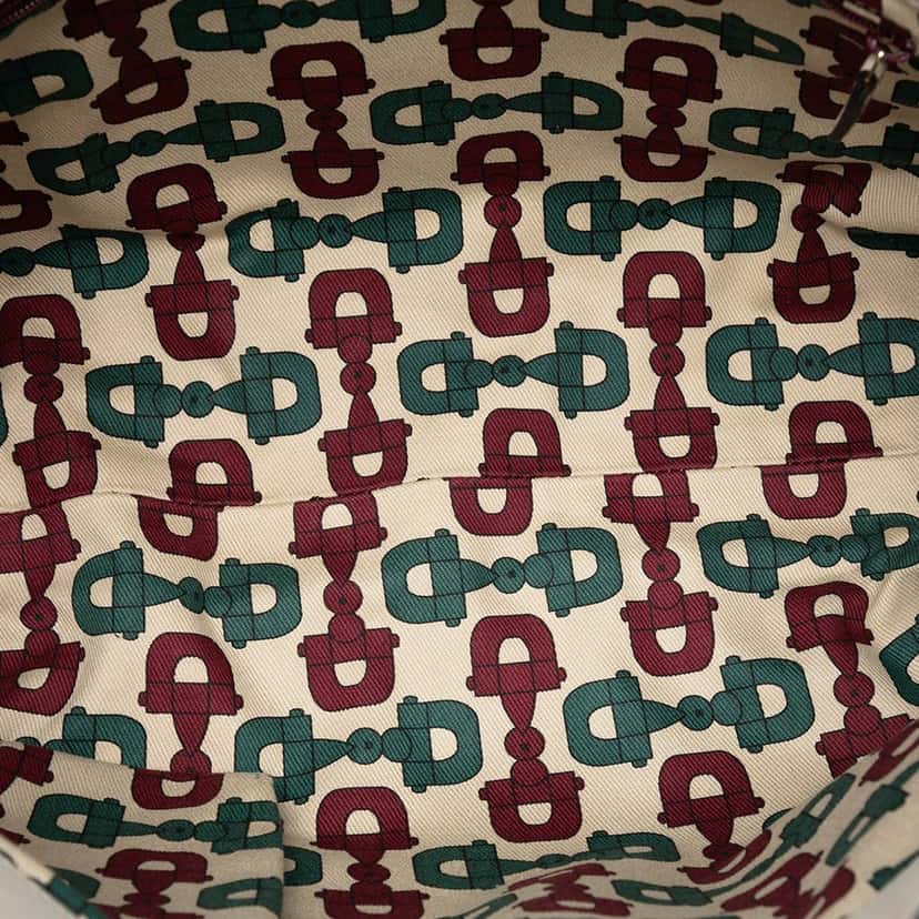 Gucci Guccissima Abbey D Ring Tote White Leather Very good condition - Model View