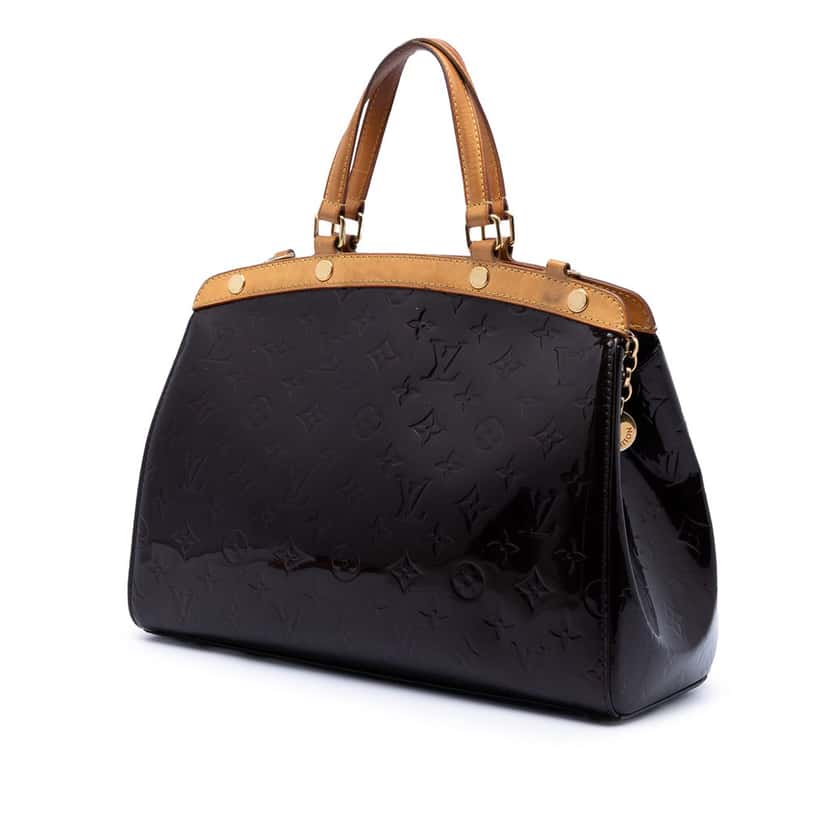 Louis Vuitton Monogram Vernis Brea PM Purple Leather Very good condition - Back View