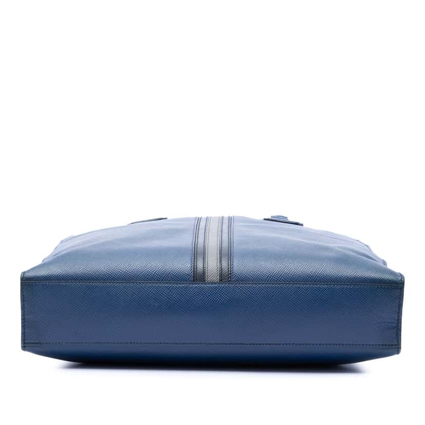 Prada Saffiano Lux Tote Blue Leather Very good condition - Inside View
