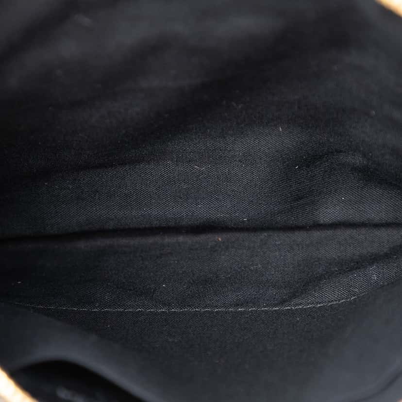 Balenciaga Lambskin Motocross Giant 12 Zip Around Flat Clutch Black Leather Very good condition - Model View