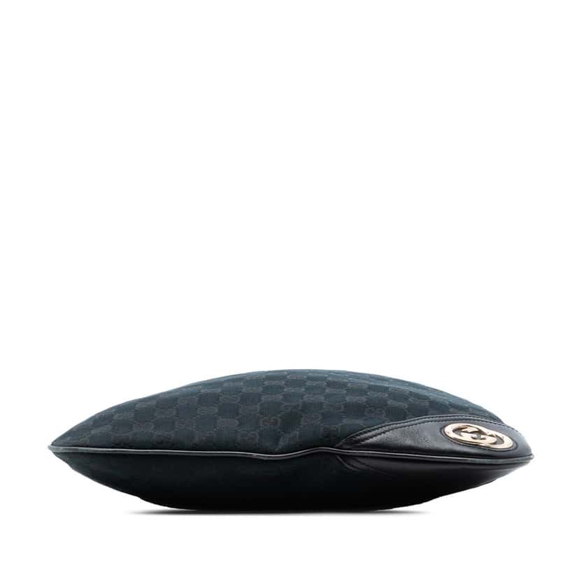 Gucci GG Canvas New Britt Hobo Blue Very good condition - Inside View