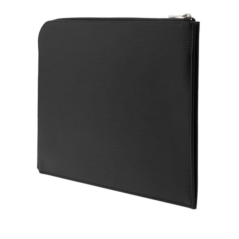 Louis Vuitton Epi Pochette Jour GM Black Leather Very good condition - Back View