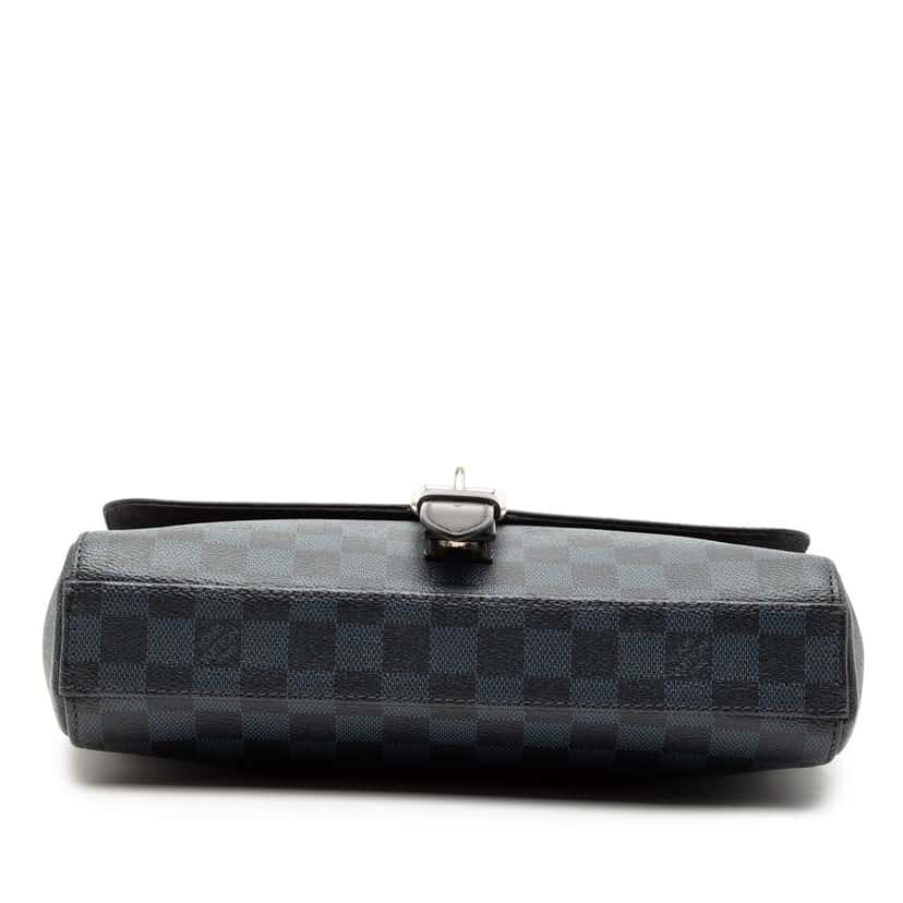 Louis Vuitton Damier Cobalt Newport Messenger PM Black Very good condition - Inside View