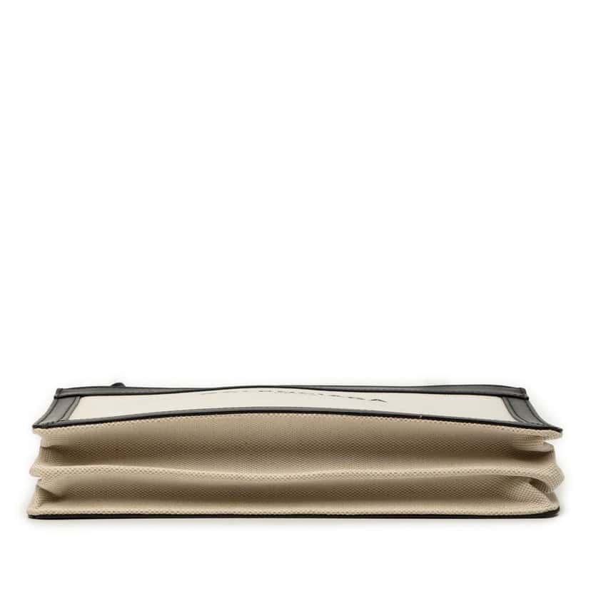 Balenciaga Canvas Navy Pochette Crossbody Brown Very good condition - Inside View