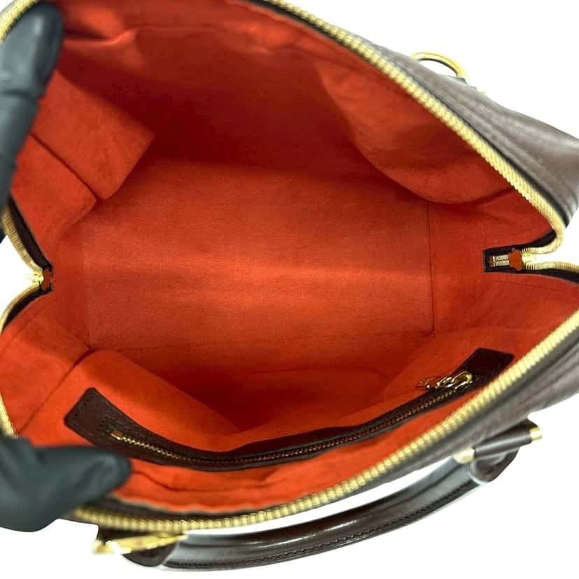 Louis Vuitton Damier Ebene Brera Brown Very good condition - Inside View