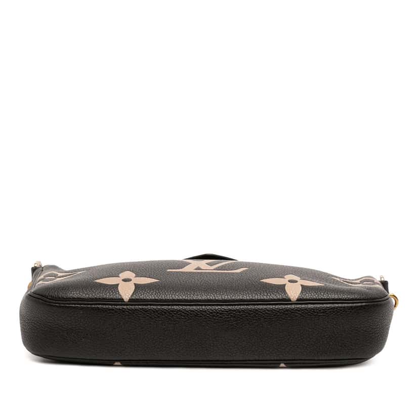 Louis Vuitton Monogram Giant Empreinte Bicolor Multi Pochette Accessoires Black Leather Very good condition - Inside View