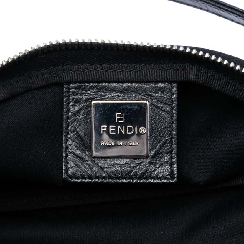 Fendi Neoprene Handbag Black Very good condition - Box View