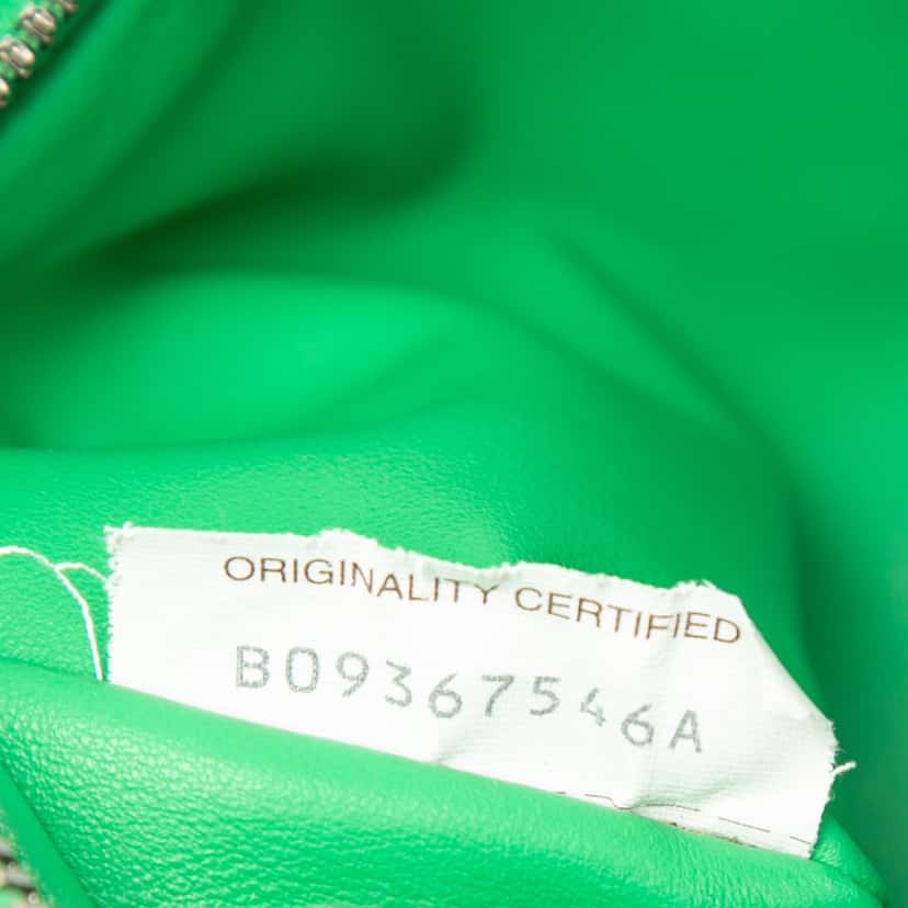 Bottega Veneta Mini Nappa Intrecciato Jodie Green Leather Very good condition - Box View