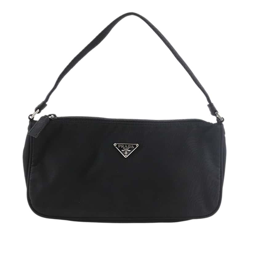 Prada Tessuto Pochette Black Very good condition - Front View