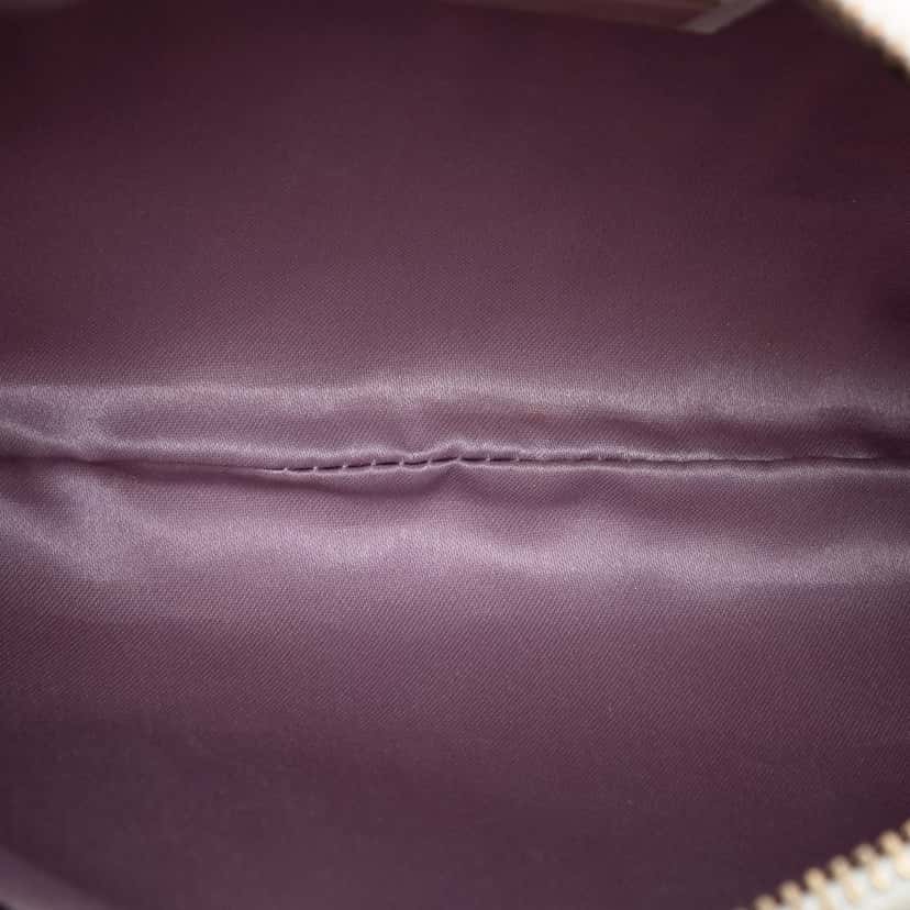 Fendi Zucca Canvas Pochette Purple Very good condition - Model View