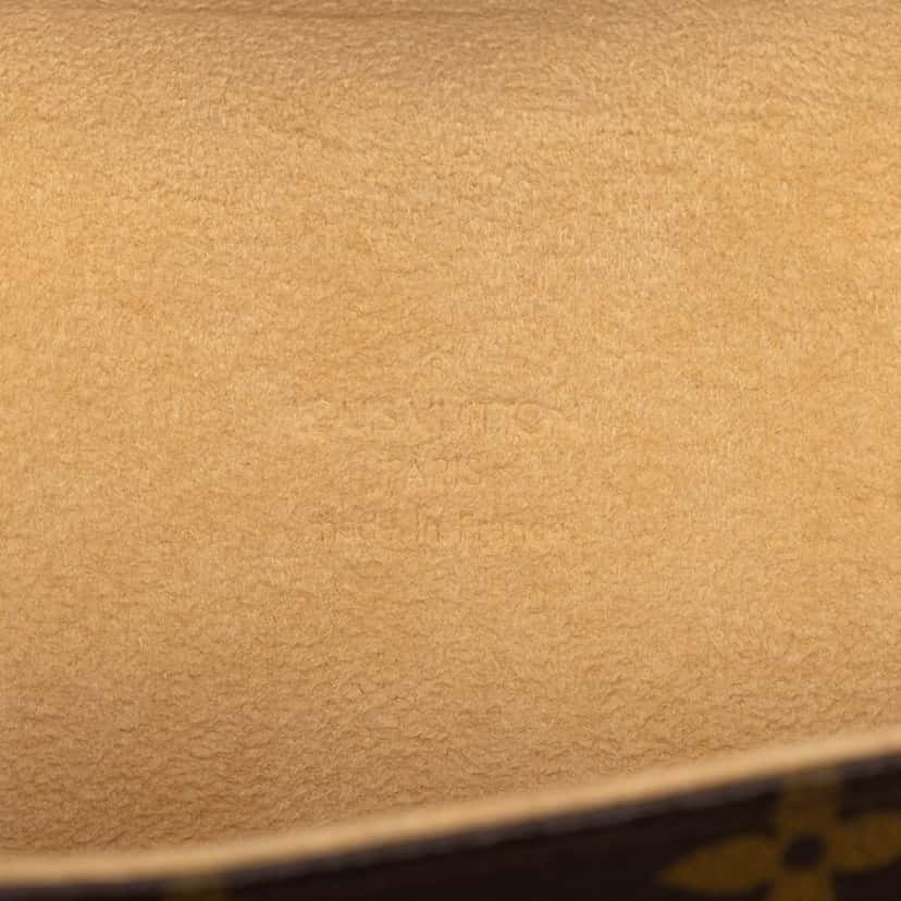 Louis Vuitton Monogram Pochette Florentine Brown Very good condition - Box View