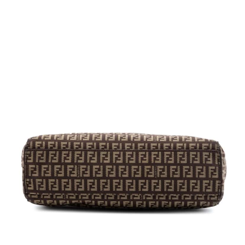 Fendi Zucchino Canvas Tote Brown Very good condition - Inside View