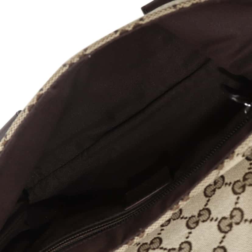 Gucci GG Canvas Belt Bag Beige Very good condition - Inside View