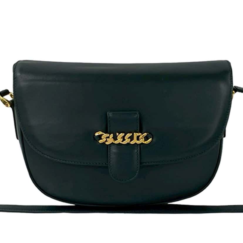 Gucci Leather Crossbody Green Leather Very good condition - Front View