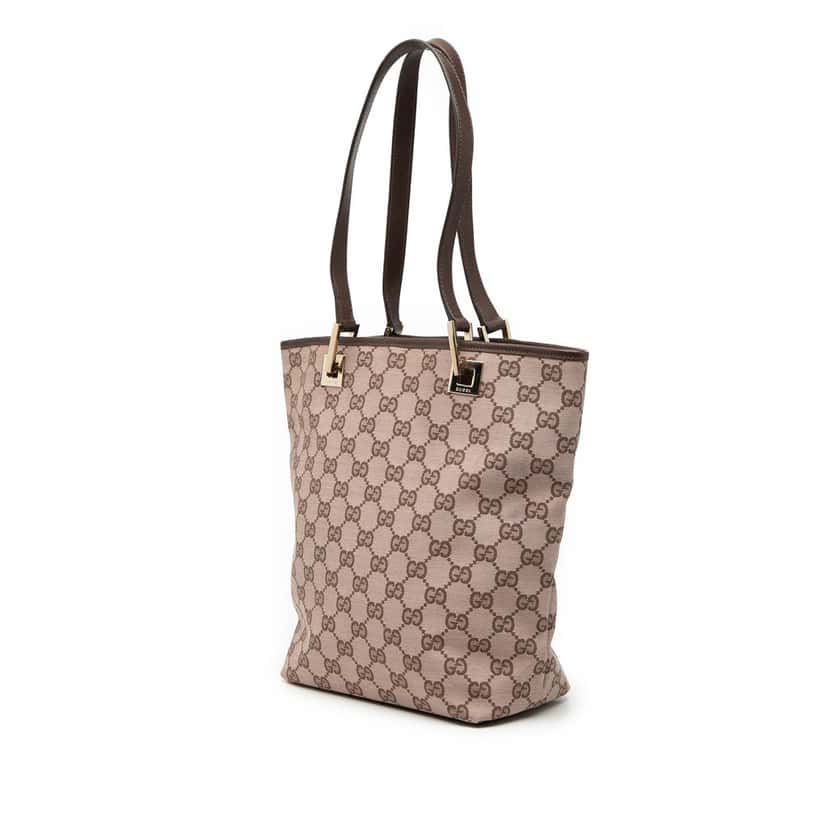 Gucci GG Canvas Tote Beige Very good condition - Back View